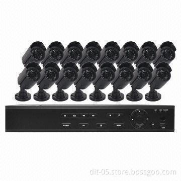 16 Channels D1 H.264 Standalone DVR Kit, Support PTZ Control